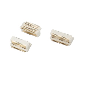 Conector de inserción lateral de ranura única con paso de 0.8 mm, conector de placa a placa, suministro de fábrica, conector SMT de 10-40 pines - Product Image 3