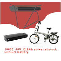 Аккумуляторная батарея Biterson GM3 для электровелосипедов, Li-Ion 18650, 10.4Ач, 48В, 1000 циклов, гарантия 1 год, CE, NCM, черный