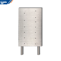 Radiateur en aluminium refroidi par eau de haute qualité et plaque de refroidissement liquide en aluminium, frontal M21S, directement du fabricant
