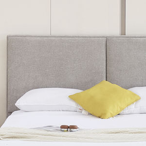 Lit rembourré de luxe haut de gamme, mobilier de chambre à coucher, lit moderne et confortable - Product Image 5