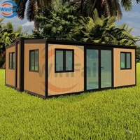 WinFair-Maison-conteneur prête à l'emploi-Mini-maisons modernes préfabriquées et pliables Villa Maisons Vacances modulaires de luxe