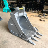 Bucket Penggali RSBM untuk Excavator Yanmar SV100, Ukuran 24 Inci, Model Sempit