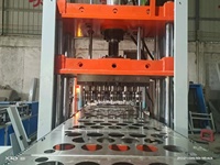 Machine de thermoformage de pots de fleurs en plastique Machine de poinçonnage automatique complète