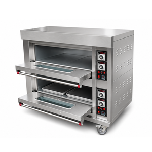 <span class=keywords><strong>Four</strong></span> <span class=keywords><strong>à</strong></span> pâtisserie électrique commercial 9200W pour pain, gâteaux, pizzas et pâtisseries - Product Image 2