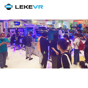 Salle d'exposition du centre <span class=keywords><strong>VR</strong></span> de jeux d'arcade de simulateur de réalité virtuelle de solution de parc d'attractions de LEKE <span class=keywords><strong>VR</strong></span> - Product Image 4