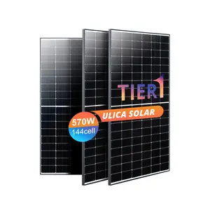 Scenergy Home Use Solar Panels 550W 54W PV Module Half Cell Monocrystalline Solar Panel Supplier