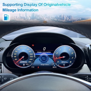 12.3" <b>Car</b> Digital Cluster <b>for</b> Mercedes Benz ML GL GLE GLS LCD Dashboard Panel <b>Speedometer</b> Instrument Kilometer Upgrade - Product Image 5