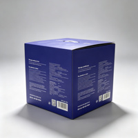 Boîte d'emballage en carton personnalisée abordable, de haute qualité, pliable, pour l'emballage des produits