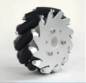 5 pouces un ensemble (4 pièces) roue mecanum de 127mm avec acier de course