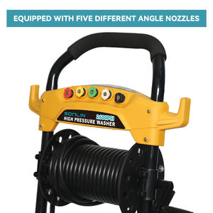 منظف ضغط عالي جديد من سونلين يعمل بمحرك بنزين بقوة 170 بار وتدفق 9 لتر/دقيقة، منظف ضغط عالي للمزارع يعمل بالماء البارد وغسيل السيارات - Product Image 6