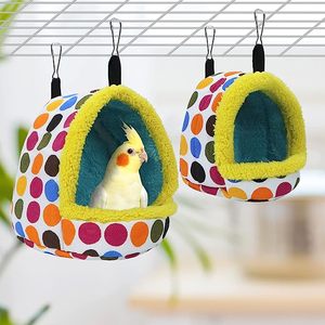Grosir Pabrik penjualan laris tempat tidur gantung burung nuri hangat musim dingin sarang burung Lovebird parkit <span class=keywords><strong>Cockatiel</strong></span> - Product Image 3