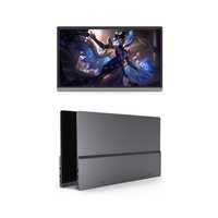 Écran portable 15,6 pouces FHD IPS avec rétroéclairage LED Type-C, fin, pour téléphone portable, PC, ordinateur portable, extension d'écran, jeux PS4