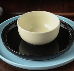 Bulk High Quality Matte Morandi Color Ceramic Dinnerware Set, Assorted Plates Bowls Mugs Custom Logo for Restaurant & Hotel - Product Image 6