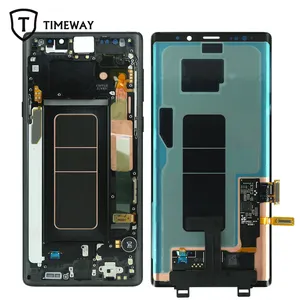galaxy note 9 quadro Suppliers-Atacado fábrica de LCD substituição para Samsung Galaxy Note 9 10 display LCD + quadro + tampa + ferramentas gratuitas