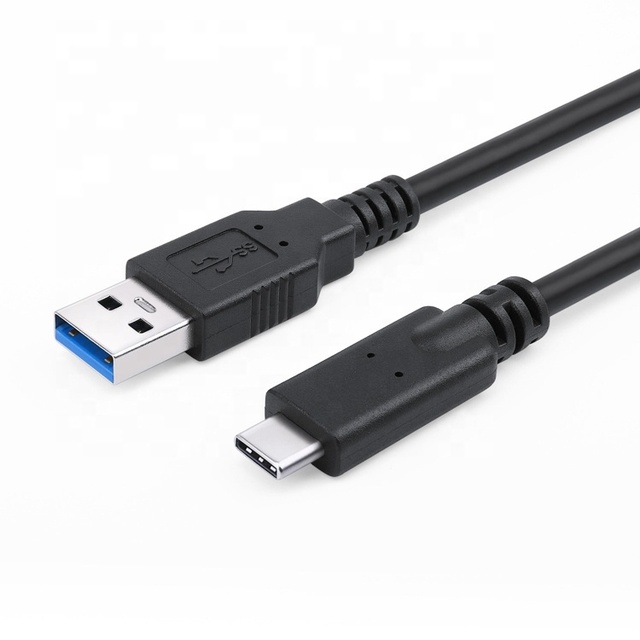 USB a to USB C Charging Cable with PVC Jacket and Combination Shielding for Car Computer Camera & HDTV