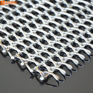 <span class=keywords><strong>Malla</strong></span> Metálica Decorativa de Diseño Personalizado a Precio Económico, Cortina de <span class=keywords><strong>Malla</strong></span> Tejida en Espiral, <span class=keywords><strong>Malla</strong></span> Metálica en Espiral - Product Image 6