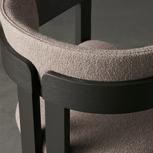Proyecto <span class=keywords><strong>de</strong></span> restaurante <span class=keywords><strong>de</strong></span> hotel <span class=keywords><strong>de</strong></span> grado superior, muebles para el hogar con tapicería <span class=keywords><strong>de</strong></span> habitación <span class=keywords><strong>de</strong></span> madera maciza, sillas <span class=keywords><strong>de</strong></span> comedor con brazo - Product Image 3