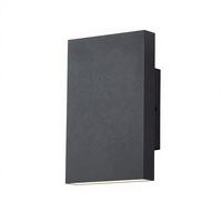Applique murale extérieure moderne en métal noir, éclairage LED 10W 3000K/4500K/6000K, lampe murale LED pour maison, porche, entrée, porte d'entrée, patio