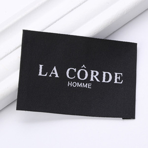 Tùy chỉnh nhãn hiệu quần áo riêng, nhãn vải cổ dệt cao cấp - Product Image 1