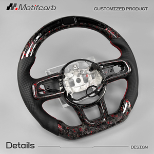Volante Personalizado de Fibra de Carbono Forjado con LED Rojo para Jeep Wrangler JL Rubicon 4x4 Gladiator JT 2018-2026, Mejora del Interior del Automóvil - Product Image 3