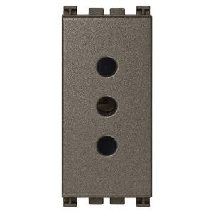 ปลั๊กโลหะพรีซา 2P+T 10A P11 ขนาด 4.1x2.8x5.3 ซม. - Product Image 1