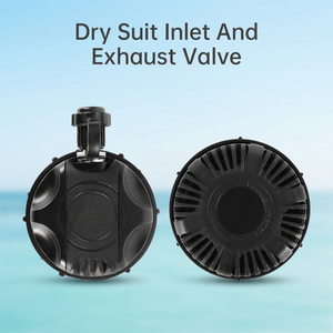 Válvula de Inflado y Desinflado para Traje Seco con Interfaz de 8 mm, Junta Impermeable, Válvula de Entrada y Salida para Traje Seco - Product Image 1