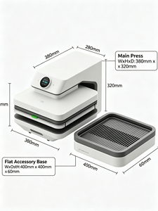 Máquina de Prensa de Calor Multifuncional Xtool Wonderpress Todo en Uno, Máquina de Impresión Digital de Camisetas, Prensa de Transferencia - Product Image 2
