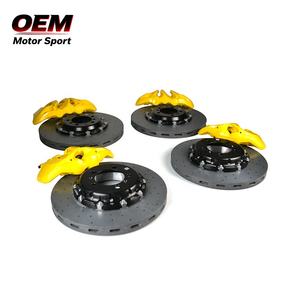 Kit de freinage haute performance OEM Motor Sport en carbone-céramique jaune à 6 ou 4 pistons, ensemble de disques pour 911 Turbo Cayenne complet - Product Image 1