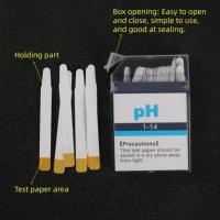 Bandelettes de test de pH pH 1-14, papier indicateur universel, 100 bandelettes/paquet, qualité laboratoire, résultat rapide, test de l'eau et du sol