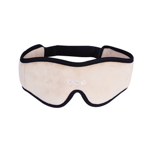 Draadloze Bluetooth Slaap Masker Hoofdtelefoon Muziek Schaduw Slaap Geheugen Katoen Spons 3D Stereo Oogmasker - Product Image 2