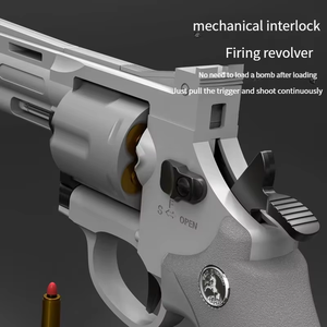 YX 2025 Neue Plastik-Softbullet-Pistole Spielzeug - Plastik-Spielzeugpistole Revolver-Spielzeugpistole für Realistische Spielzeugwaffen - Product Image 4