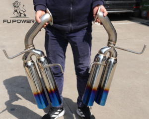 2015 + Échappement Subaru WRX/STI <span class=keywords><strong>VA</strong></span> AxleBack avec embout à paroi simple en titane - Product Image 6