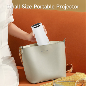 Nueva actualización HY300 Pro Smart Android 12 WIFI inalámbrico espejo pantalla Mini proyector 4K Cine en Casa videojuego proyectores al aire libre - Product Image 6