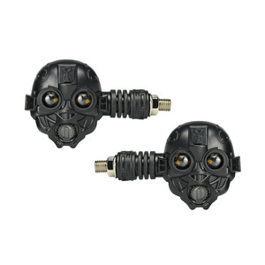 LiuHJG OEM ODM Durable Paire Vélo Voyants Noir 12V Plastique 3 Type Double Couleur Moto LED Clignotant - Product Image 1