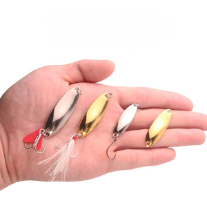 Haute qualité 3g/5g /7g/10g Pesca métal pêche <span class=keywords><strong>truite</strong></span> leurres dur cuillère leurres Pesca pêche en haute mer jigging leurres - Product Image 1