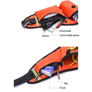 Nouvelle Sacoche <span class=keywords><strong>de</strong></span> Ceinture Unisexe Tactique en Toile Imperméable avec Fermeture Éclair pour Course, Sport, Fitness, Voyage et Porte-Bouteille d'Eau - Product Image 4