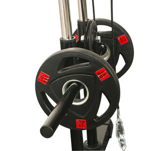 BunnyHi FN001 Sistema a Doppia Puleggia Regolabile, Macchina <span class=keywords><strong>Lat</strong></span> Pulldown a <span class=keywords><strong>Parete</strong></span> per Palestra Domestica, Stazione Cavi a Carico Variabile per Fitness - Product Image 4