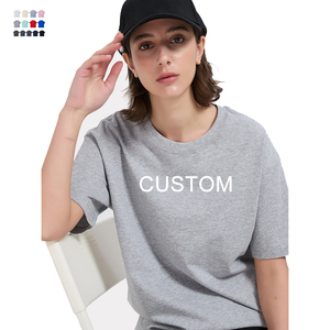 เสื้อยืดคอตตอน 100% 220GSM สำหรับผู้ชาย แบบเรียบ คุณภาพสูง ทรงหลวม รับผลิตเสื้อยืดพร้อมสกรีนโลโก้ตามสั่ง  รับออกแบบลายกราฟิกตามต้องการ - Product Image 1