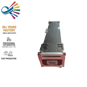 Flight case en aluminium 2-en-1 personnalisé ODM/OEM avec doublure EVA, conception robuste et durable pour enceinte L Acoustics <span class=keywords><strong>Syva</strong></span> - Product Image 4