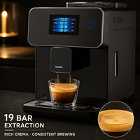 Machine à café entièrement automatique Baiwin avec moulin à café et mousseur à lait pour un service café du grain à la tasse