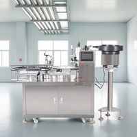 Máquina Automática de Llenado al Vacío, Tapado y Sellado de Viales de 1.8ml y 3ml para Líquidos de Dosis Pequeña, para Oligopeptidos, Sueros y Esencias