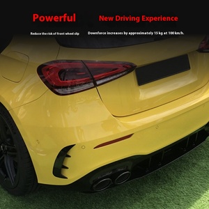 2018 + <span class=keywords><strong>Mercedes</strong></span>-Benz <span class=keywords><strong>A</strong></span>-Class W Spoiler posteriore 8.85kg Hatchback A180 A200 A220 AMG paraurti nuove parti di modifica transfrontaliera - Product Image 2