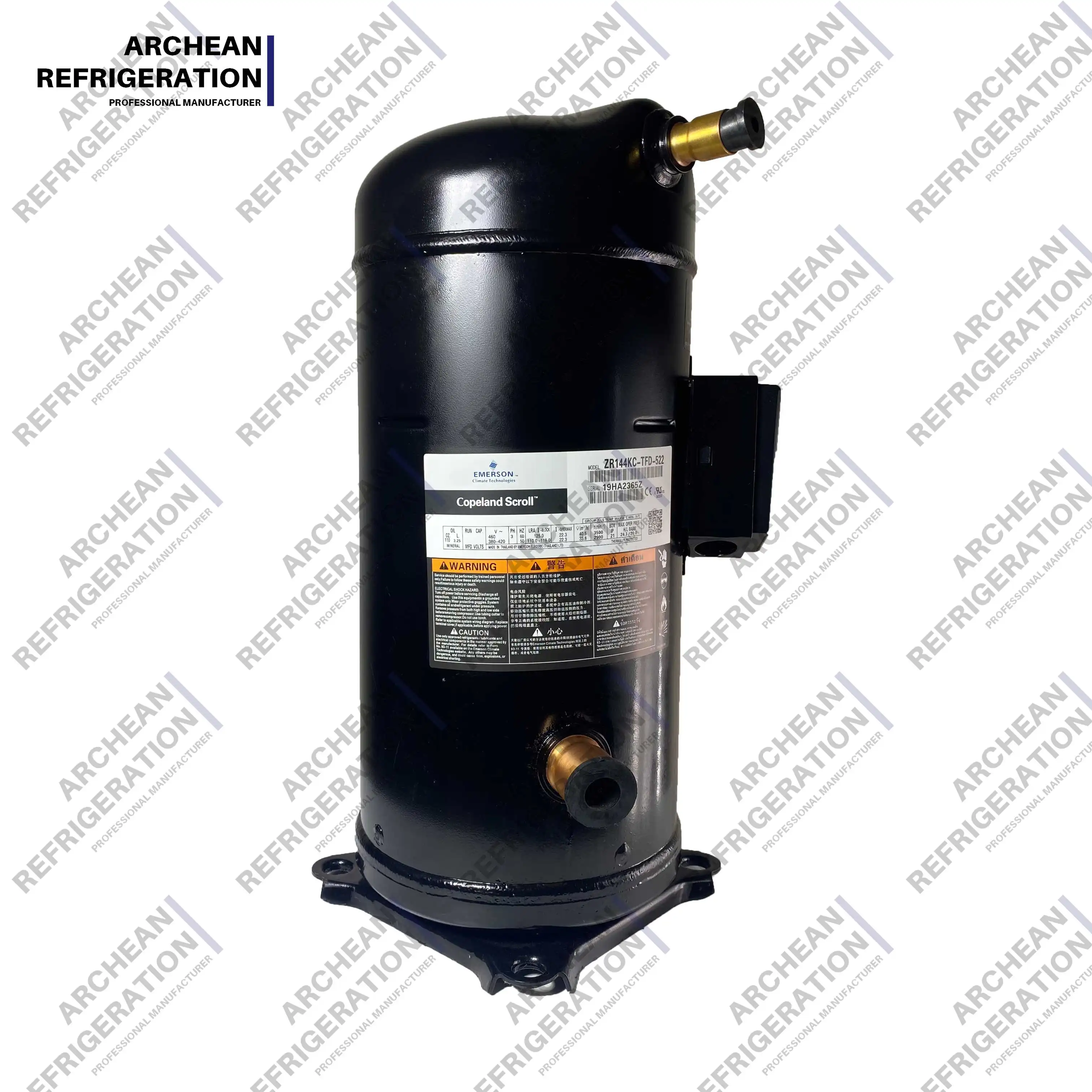 zr160 scroll compressor air conditioner parts ZR160KC-TFD-551 deep freezer compressor price compressor refrigeration equipment