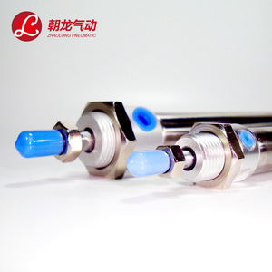 กระบอกลมขนาดเล็ก Zhaolong รุ่น MA16 25 50 75 100 125 150 200 แบบลูกสูบสแตนเลสมาตรฐาน - Product Image 1
