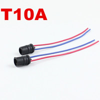 Conector de Bombilla LED FSYLX T10 W5W 168 194, Cable para Lámpara de Coche, Cable para Bombilla Automotriz, Adaptador de Enchufe para Bombillas LED T5 T10 T15