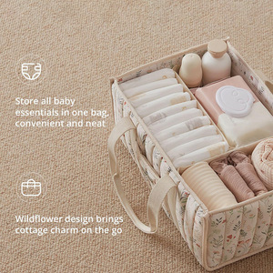 Organizer per Pannolini da Comodino, Cesto Portaoggetti per Salviette, Regalo per Baby Shower, Organizer per Auto, Organizer per Cameretta - Product Image 6