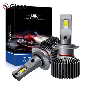 Ampoules de phare LED Gicoo F7 12V pour camion, 24V pour voiture, H7 H11 HB3 HB4 H13 9004 9007 880 90W 6000K, ampoules LED pour voiture - Product Image 6
