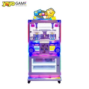 Machine à jeux commerciale 2 joueurs en métal, à monnayeur, attrape-prix, rechargeable, anglais/japonais, pour lieux de divertissement intérieurs - Product Image 1