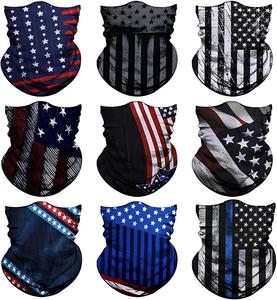 Headwear <span class=keywords><strong>Bandana</strong></span> Homens EUA Bandeira Camo Digital Rosto Cachecol Máscara Pescoço Gaiter Warmer Personalizado Paisley Imprimir Cooling Bandanas - Product Image 2