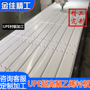 Uhmwpe <b>Sheet</b> Processing Wear Resistant Coal Bunker Lining 10 In Customizable Size <b>Plastic</b> Parts - Product Image 2